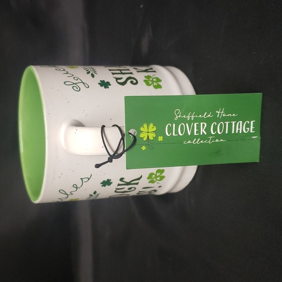Sheffield Home Clover Cottage NWT Lucky Wishes St. Patrick's Ceramic Mug - Picture 6 of 6